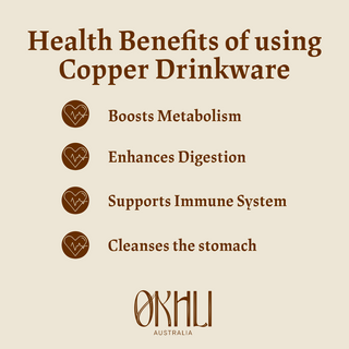 Copper Water Bottle - Dark Honeycomb