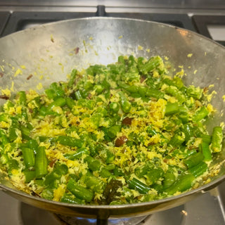 Green Bean Thoran (Stir-Fried Green Beans with Coconut)