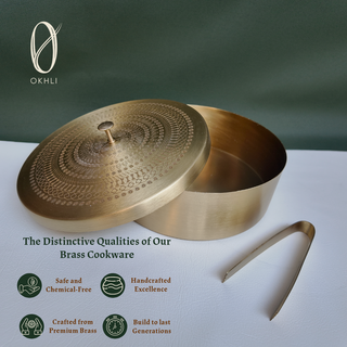 Brass Roti Box