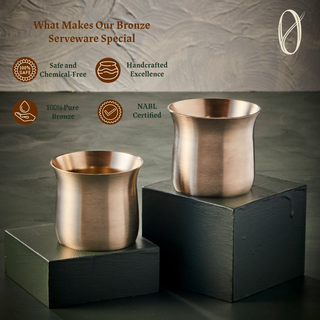 Bronze Tumblers (Set of 2)