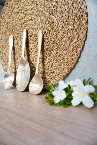 Bronze Serving Ladles (Set of 3)