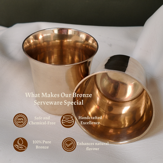 Bronze Tumblers (Set of 2)