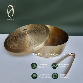 Brass Roti Box