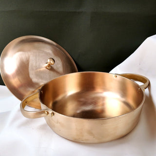 Bronze Wok (Flat Base)