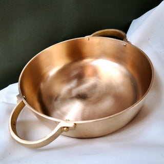 Bronze Wok (Flat Base)
